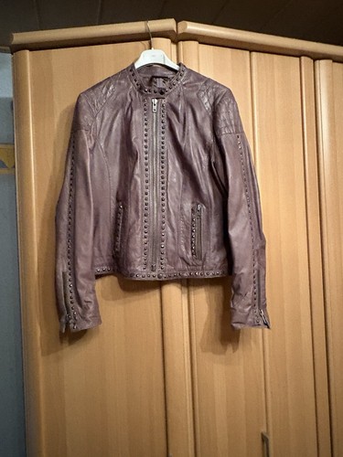 Schöne lederjacke braun in - schöne,