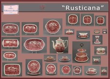 Villeroy & Boch "Rusticana" Teile zur Wahl  teller tasse rot platte dose 