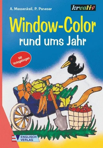 Window color bastelbuch rund - window,
