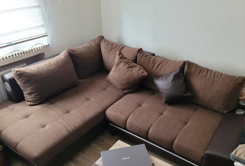 Ecksofa mit schlaffunktion und