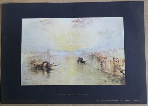 William turner vor - vor, venedig