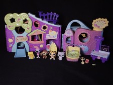 Clubhaus LPS Littlest Pet Shop Clubhaus und Besserungszentrum, Vintage-Spielhaus