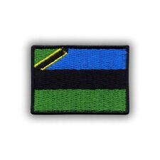 Flagge Von Sansibar Aufnäher / Abzeichen Bestickt