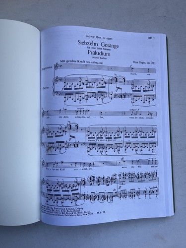 Noten reger lieder - noten.,