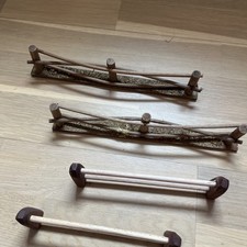 Weidezaun Geflochtener Holzzaun Krippenzubehör Weihnachtskrippe Krippenzaun