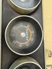 Opel Kadett-B bis , Kombiinstrument, Armaturenbrett Motometer mit Uhr W 625