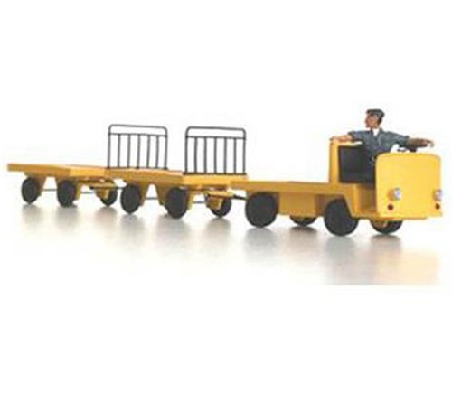 Miniatur gepäckkarren 2 - gepäckkarren,