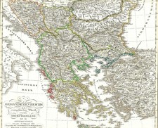 Alte Landkarte OSMANISCHES