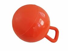 Pferde Spielzeug Weicher und Robuster Spielball Durchmesser ca. 25 cm Orange