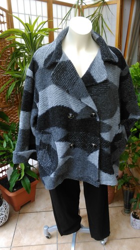 Klassische wolljacke - wolljacke, gr