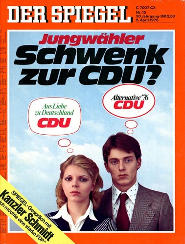 Der spiegel 15 von 1976 - "der, nr.