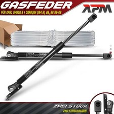2x Gasfeder Motorhaube Dämpfer 516mm 290N für Opel Omega B Caravan V94 Kombi