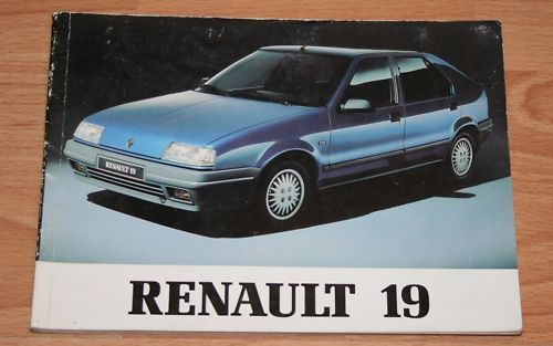 1990 renault r19 - 1990,