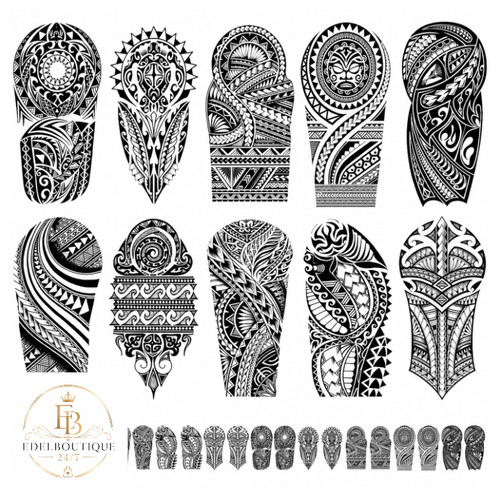Blätter tribal maori - blätter,