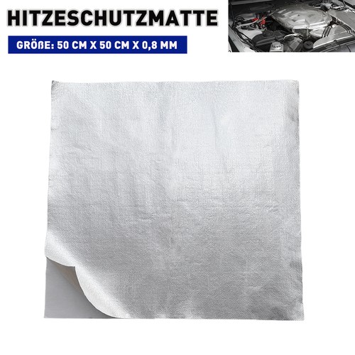 Hitzeschutz matte 8mm alu - hitzeschutz,