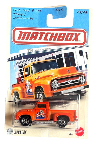 Matchbox 1956 ford f100 - matchbox,