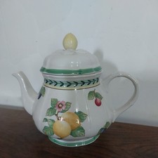 Villeroy & Boch Teekanne Keramik French Garden Fleurence TOP ZUSTAND 