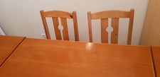 Esstisch mit 4 stühlen Buche Massiv
