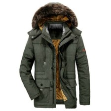 Herren Baumwolle Gefütterter