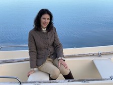 S. Milton  Stepp Jacke Gr. 38 Übergangsjacke, Top