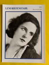 LENI RIEFENSTAHL / Filmstar -