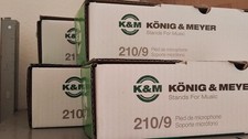 3x Set K&M 210/9 Mikroständer