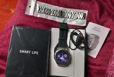 Stahl Gear Smartwatch Zeus mit Edelstahlarmband  wie NEU