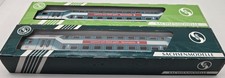 Sachsenmodelle H0 14427 2erSet Doppelstockwagen 2.Kl.DB"Sparkasse"bespielt m.OVP
