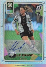 Jule Brand 2023 Panini Donruss Auto Autograph RC Rookie Germany Wolfsburg #212