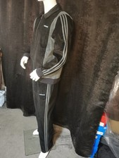 Adidas Trainingsanzug JX3085+JX3107 Neu GrößeX L/XL Schwarz Streifen Grau