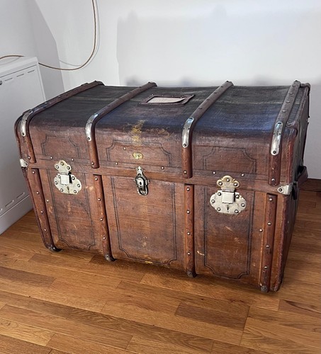 Antiker ueberseekoffer truhe - antiker,