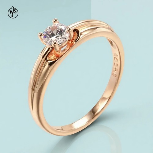Ring 585er roségold - ring,