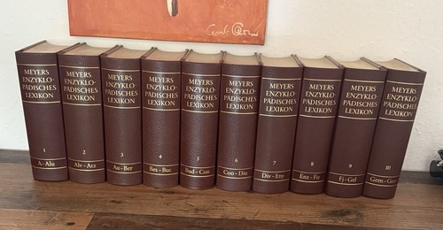 Meyers lexikon aus dem jahre - lexikon,