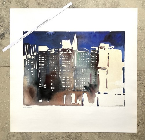 Oskar koller kunstdruck - ,