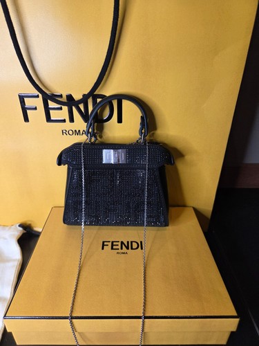 Fendi peekaboo nano crystal - nano, ff