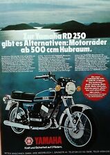 Yamaha RD 250, originale Werbung aus 1975