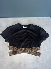 Fendi Top Oberteil T-Shirt Damen 36 / Kids 12Y