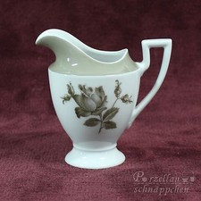 Milchkännchen Königlich priv. Tettau  München graue Rose
