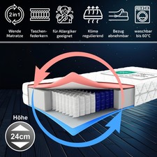 Taschenfederkern Wendematratze