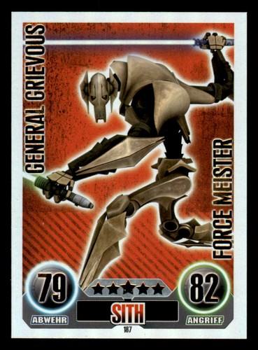 General grievous force attax - force,