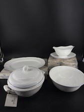 Set Heinrich Villeroy & Boch Bone China Topf Schüssel Servierplatte Sauciere