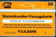 Österreich - GP 7 "PSK Stammkunden Vorzugskarte 4" DD 204L 16894 - gebraucht