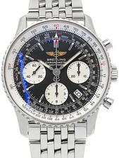 BREITLING Navitimer A23322 schwarz Gehäusegröße 41mm Herrenuhr gebraucht #11104