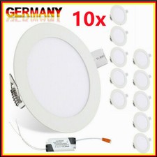 10x LED Panel Einbaustrahler