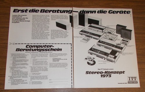 Seltene werbung vintage itt - seltene,