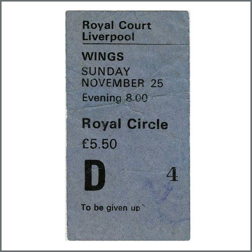 Paul mccartney and wings - mccartney, royal