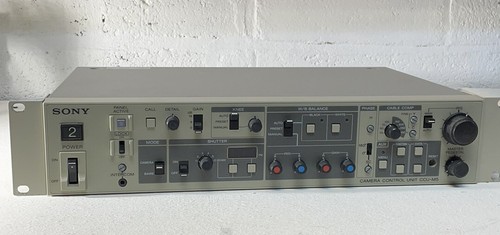 Sony ccu m5p - sony, control