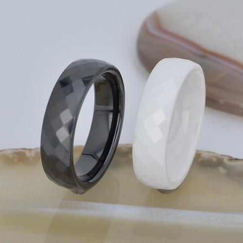Keramik ring facettiert - keramik,