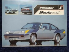 Opel Manta , Irmscher
