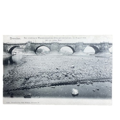 Postkarte dresden 1904 - dresden,